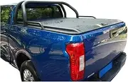 4X4 Accessories Pickup Truck Bed Retractable Cover Tonneau Cover Canopy Roller Shutter Compatible for Hilux Revo Double Cab