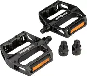 Mongoose Mountain Bike Pedal Fits 9/16" & 1/2" Pedals Colour Name:Black