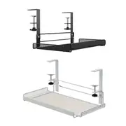 Under Desk Storage Shelf Hidden Drawer Organizer for Office Home Table Space