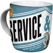 Nostalgic Art Service & Repair 330ml Ceramic Mug Tea/Coffee Drink Cup w/ Handle