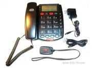 NO MONTHLY FEES - EMERGENCY PANIC BUTTON SYSTEM LARGE BUTTON SOS SENIOR