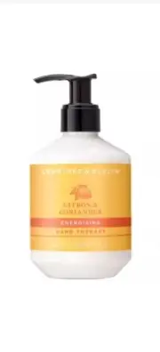 Crabtree & Evelyn Citron & Coriander Energising Hand Therapy/ Hand Cream 250g.