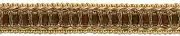 Gimp Braid Trim, Style# 100HG, Color# 08 - Toffee Brown [6 Yards]