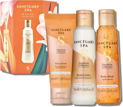 Sanctuary Spa Me Time Minis Gift Set – Vegan & Cruelty-Free Skincare for Her