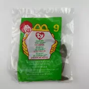 Ty Teenie Beanie Baby CLAUDE THE CRAB #9 McDonalds Happy Meal Toy 1999