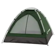 2 Person Outdoor Tent for Camping Backpacking w/ Rain Fly & Carrying Bag, Green