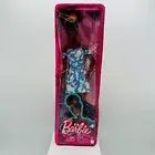 Barbie Fashionistas Doll #185 Black Up-do Hair Off-Shoulder Bleached Dress