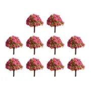 Add a Touch of Beauty to Your Landscape Scenery with Pink Flower Model Trees