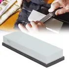 White Corundum Knife Sharpener - Easy Water Cleaning Dual Grits