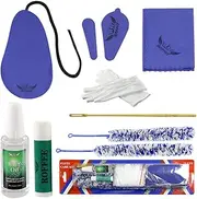 Flute Cleaning cleaner Care Maintenance Kit,Key Oil,Cork Grease,Swab,Cleaning Cloth,2PCS Cleaning Brush,Cleaning Rod