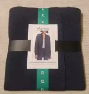Ella Moss Ladies' Cozy LIGHT Cardigan Indigo Color Size XL NWT