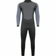Typhoon Swarm3 3/2mm Back Zip Wetsuit - Black 250980