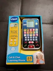 VTech Call and Chat Learning Phone Games & App - Toddler Toy 2-5 Years - NEW.1