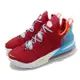 Nike 籃球鞋 LeBron XVIII EP 運動 男鞋 氣墊 舒適 避震 包覆 明星款 球鞋 紅 藍 CW3155600 [ACS 跨運動]