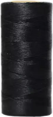 100% Polyester Flat Waxed Threads, 150D/0.8Mm, 270Yards/247M. All-Purpose Thread