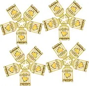 KONTONTY Retro Bird Cage Charm Pendants 40PCS DIY Jewelry Charms Safe Alloy Material for Necklace Bracelet Earring