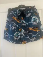 Peter Alexander Mens Pyjama Shorts Back To The Future Small