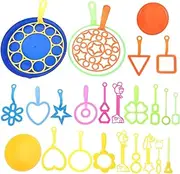 LRXIYODE 26Pcs Giant Bubble Wands Outdoor Bubble Making for Family Fun for Backyard Beach Pool Parties and Summer Activities
