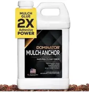 Dominator Mulch Anchor 2.5 Gallon - Mulch Lock and Pea Gravel Assorted Sizes