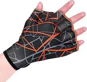 Aquatic Gloves 1 Pair Swimming Gloves Flippers Paddle Water Resistance Training Adjustable Diving Gloves Equipment Surfing Sports Hand Fins for Adults
