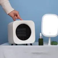 在飛比找PChome24h購物優惠-ROOMMI Cute-Cube暖風機 電暖器, 電暖爐 珍