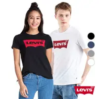 在飛比找蝦皮商城優惠-Levis 情侶穿搭 經典Logo短袖T恤 男女款 levi