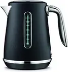 Breville the Soft Top Luxe 1.7 Litre Kettle, Black Truffle, BKE735BTR
