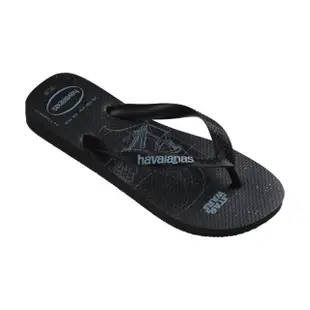 【havaianas 哈瓦仕】拖鞋 男鞋 夾腳拖 星際大戰 絕地武士 Star Wars 黑藍 4135185-3983M(哈瓦士)