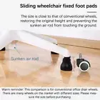 Office Chair Caster Swivel Wheels To Fixed Castors Replacement Chair Feet WheUO