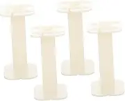 Abaodam Plastic Bobbin Coil Winding Racks for Speakers 4pcs Inductor Skeleton Storage Reel