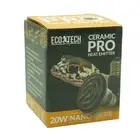 Eco Tech Ceramic Pro Nano Infrared Heat Emitter 20w for Reptiles
