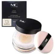 Meiko Cosmetics MC Collection Loose Powder LP45 Natural with Puff Unscented