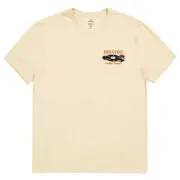 Brixton - Hubbard Tee Cream Worn Wash