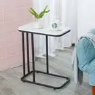 Artis Coffee Table Side Table Laptop Desk Bedside Sofa Wooden Table Marbl Square