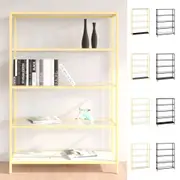 Console Table Tempered Glass Computer Writing Table Desk Multi Colours vidaXL