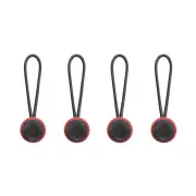 Peak Design Micro Anchor 4 Pack - Red/Black