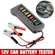 Car Battery Tester Digital Alternator 6 LED Lights Display Diagnostic PH Tool