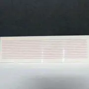 Champ Decals HO Scale: Red 1/2" HO Scale Size &/or 1/4" O Scale Size Stripes