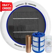 Solar Pool Maid Ionizer Floating Cleaner Kills Algae Reduces Chlorine