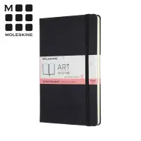 在飛比找博客來優惠-MOLESKINE 藝術系列子彈筆記本(L型) -黑