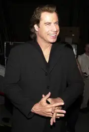 John Travolta at 2001 MTV Movie Awards - Backstage at Shrine Audit- Old Photo 1