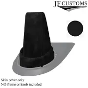 BLACK SUEDE FITS HONDA CIVIC TYPE R MK8 2006 TO 2012 GEAR GAITER SHIFT BOOT (for: Honda Civic)