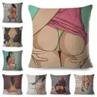 Super Sexy Lady Pillow Case Decor Fashion Beautiful Women Cushion Cover Polyeste