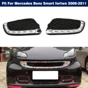 2pcs LED Fog Light DRL Daytime Running Lamps For Benz Smart fortwo 2008-2011