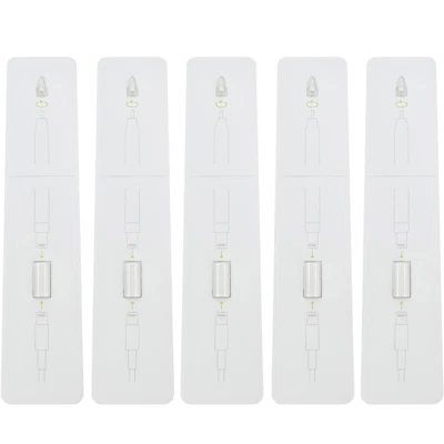 LOT OF 5 Replacement Tip Nib & Lightning Charging Adapter for Apple Pencil A1603
