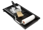 Tool Bench 5 Pc Paint BRUSH ROLLER GLOVES FRAME TRAY