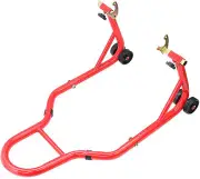 Motorcycle Stand Paddock Stand Lift - Rear - Red - 300kg Capacity SALE PRICE