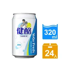 在飛比找momo購物網優惠-【金車】健酪乳酸飲料320mlx24入/箱