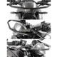 trident660車頭導流罩 適用於凱旋機車改裝腳踏車尾燈罩 凱旋機車機車改裝美式風格新款