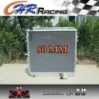 50MM Aluminum Radiator For TOYOTA HILUX LN106 LN111 diesel 1988-1997 89 96 AT/MT